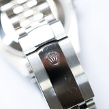 2022 Rolex Datejust 36 Blue Dial Diamond Dial Fluted Jubilee Ref. 126234 A000922