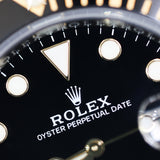 2018 Rolex Submariner Black Dial Two Tone YG Ref. 116613LN