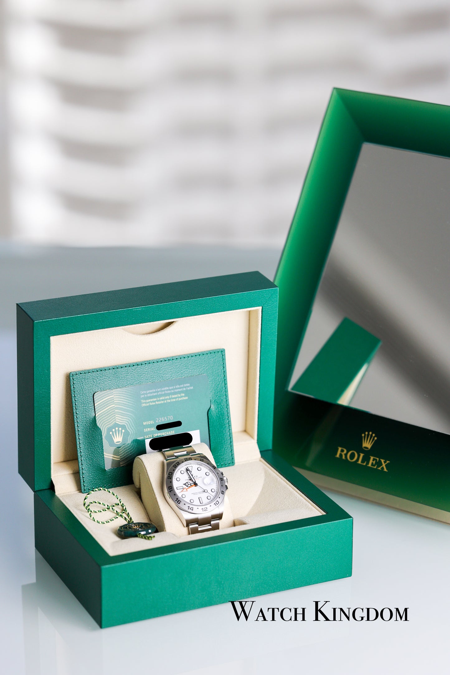 2023 Rolex Explorer II White Dial 42mm