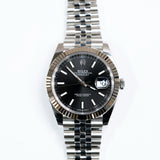 2026 Rolex Datejust 41 Black Index Fluted Jubilee Ref. 126334 A001649