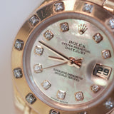 Rolex Lady Datejust Pearl Master RG Ref. 80315NR B00256