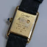 1970s Cartier Tank Vermeil Ref. 590005 A001836