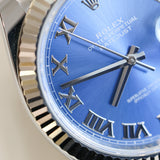 2024 Rolex Datejust 41 Azzurro Blue Ref. 126334 A000250