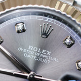 2019 Rolex Datejust 41 Slate Diamond Ref. 126334