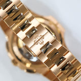 2021 Patek Philippe Nautilus 5990/1R-001 Blue Dial Rose Gold