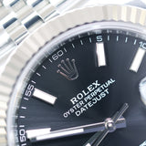 2026 Rolex Datejust 41 Black Index Fluted Jubilee Ref. 126334 A001641