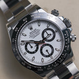 2019 Rolex Daytona White Dial Panda Ref. 116500LN B00286