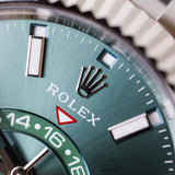 2025 Rolex Sky- Dweller Mint Green Dial Fluted Jubilee Ref. 336934 A1001064