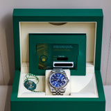 2026 Rolex Datejust 41 Blue Index Dial Fluted Jubilee Ref.126334 A001281