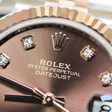 2026 Rolex Lady Datejust 31 Chocolate Diamonds Dial Fluted Jubilee Ref. 278271 A001841