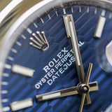 2023 Rolex Datejust 36 Blue Motif Dial