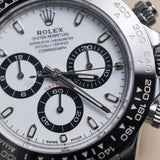 2019 Rolex Daytona White Dial Panda Ref. 116500LN B00286