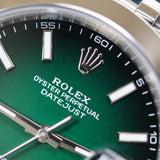 2026 Rolex Datejust 41 Smooth Jubilee Ombre Green Dial Ref. 126300 A001787