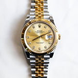 2025 Rolex Datejust 41 Champange Diamonds Dial Ref. 126333