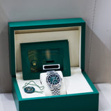 2026 Rolex Datejust 36 Ombre Green Dial Fluted Jubilee  Ref. 126234 A001860