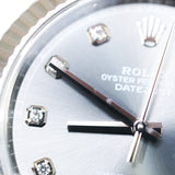 2018 Rolex Datejust 41 Slate Diamond Dial Fluted Jubilee Ref. 126334 A000904