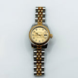 Circa 2008 Rolex Datejust 28 Champagne Diamonds Dial Ref. 279173 B00164