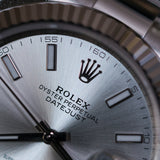 2026 Rolex Datejust 41 Silver Fluted Oyster Ref. 126334 A001729