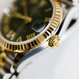 2025 Rolex Datejust 31 “Green Roman” Fluted Jubilee Ref. 278273 A001037