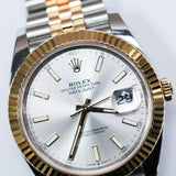 2021 Rolex Datejust 41 Silver Dial Ref. 126333