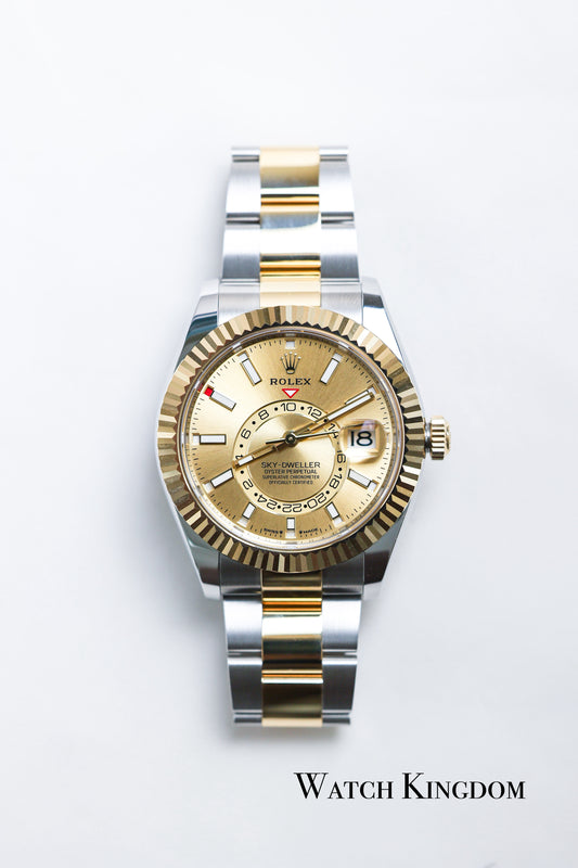 2023 Rolex Sky-Dweller Champagne Dial Oyster Bracelet