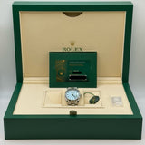 2022 Rolex Day-Date 36 Platinum Ice Blue Baguette Diamond Dial Ref. 128236 B00171
