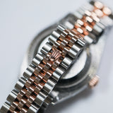 2026 Rolex Datejust 28 MOP Diamonds Dial Diamonds Bezel Jubilee 2T RG Ref. 279381RBR A001550