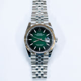 2026 Rolex Datejust 36 Ombre Green Fluted Jubilee Ref. 126334 A001790