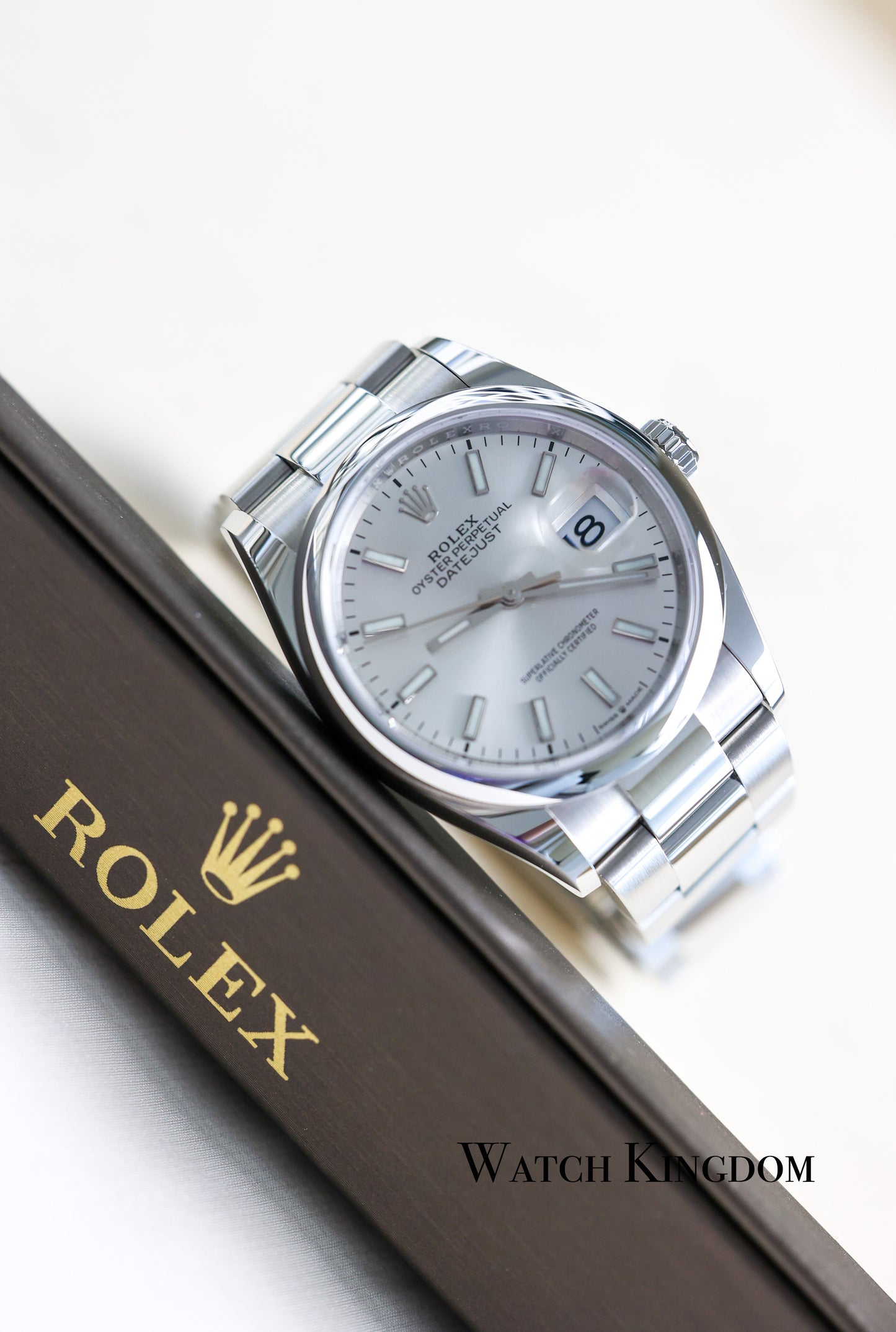 2022 Rolex Datejust 36 Silver Dial