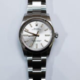 2021 Rolex Oyster Perpetual 34 Silver Dial Ref. 124200