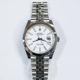 2026 Rolex Datejust 41 White Index Dial Smooth Jubilee Ref. 126300 A001758