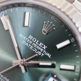 2022 Rolex Datejust 41 Mint Green Fluted Jubilee Ref. 126334 B00151