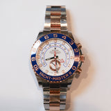 2017 Rolex Yacht Master Two Tone Rose Gold Ref. 116681 B00322