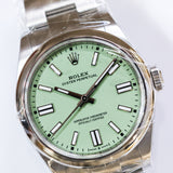 2025 Rolex Oyster Perpetual 41 Pistachio Dial Ref. 134300  A001594