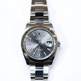 2025 Rolex Datejust 41 Grey Dial Ref. 126300