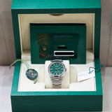2023 Rolex Oyster Perpetual 36 Green Dial Ref. 126000