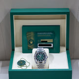2026 Rolex Datejust 41 Smooth Jubilee Ombre Green Dial Ref. 126300 A001787