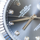 2026 Rolex Datejust 41 Slate Diamonds Dial Fluted Jubilee Ref. 126334 A001589