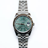 2022 Rolex Datejust 41 Mint  Green Motif Dial Ref. 126334 A000959