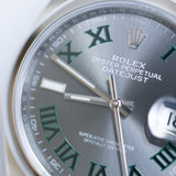 2025 Rolex Datejust 36 Wimbledon Dial Smooth Oyster Ref. 126200 A001691