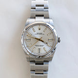 Rolex Oyster Perpetual 41 Silver Dial