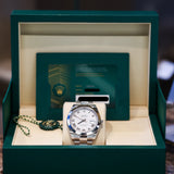2025 Rolex Datejust 41 White Roman Numerals Dial Smooth Oyster Ref. 126300 B00243