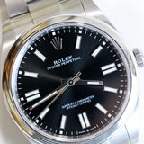 2023 Rolex Oyster Perpetual 41 Black Dial 124300