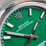 2023 Rolex Oyster Perpetual 31 Green Dial