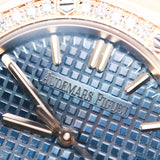 2024 Audemars Piguet Royal Oak 34 Blue Diamond Ref. 77451OR.ZZ.1361OR.03 A001166