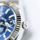 2025 Rolex Sky-Dweller Blue Fluted Oyster Ref. 336934 A001189