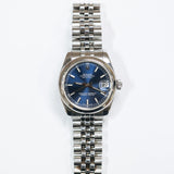 2014 Rolex Datejust 31 Blue Dial Smooth Bezel Jubilee Ref. 178240 A001638