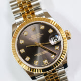 2026 Rolex Datejust 31 Grey Diamond Dial Fluted Jubilee Ref.278273 A001444