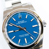 2025 Rolex Oyster Perpetual 34 Blue Dial Ref. 124200