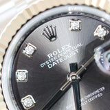 2025 Rolex Datejust 28 Dark Grey Dial Ref. 279174